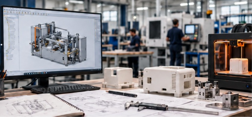 CAD-Konstruktion und Prototypenfertigung
